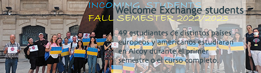 Welcome Exchange students